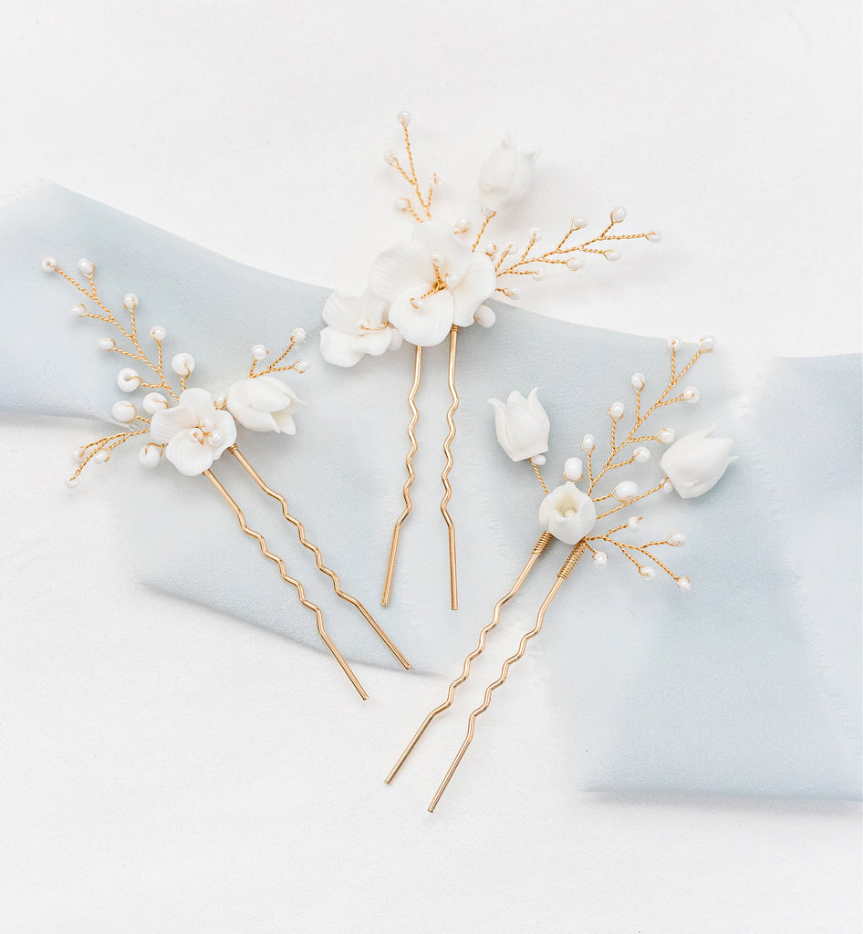 ARDEN | bridal hair pins