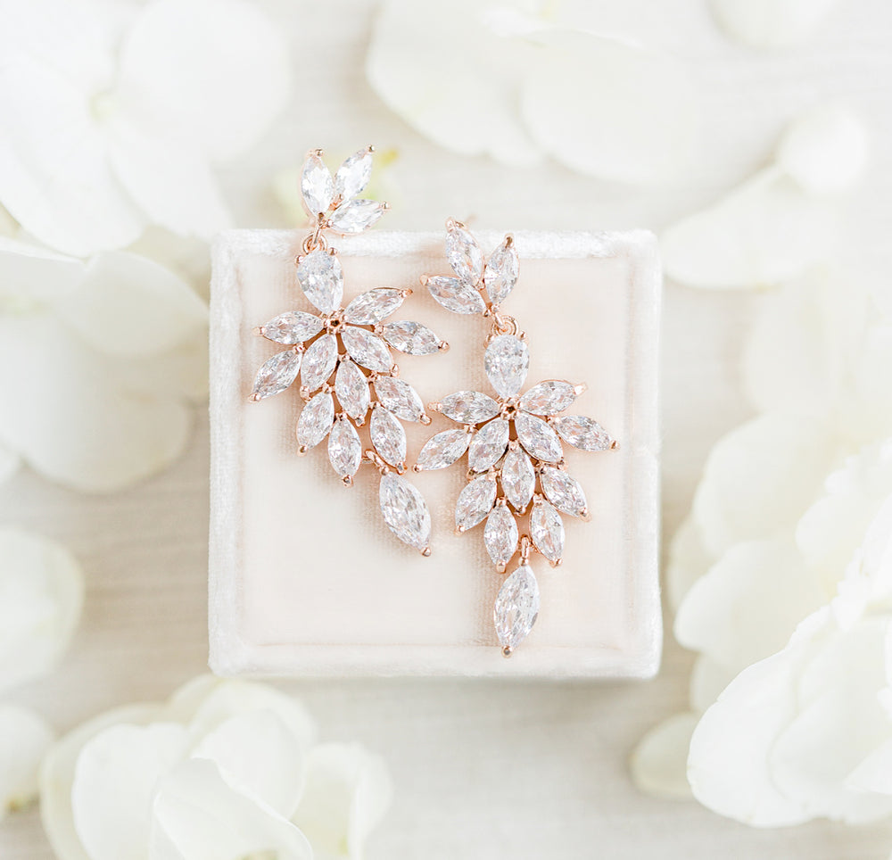 chandelier wedding earrings