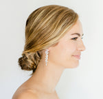 chandelier bridal earrings