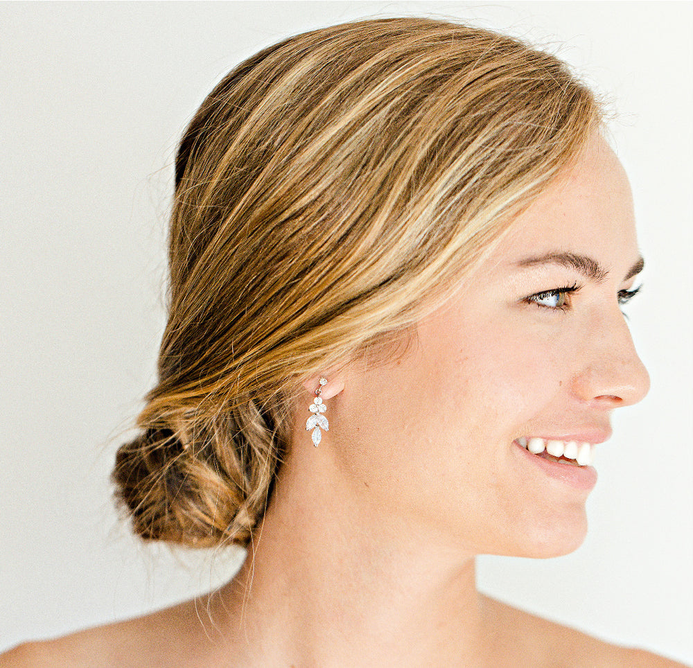 drop bridesmaid earrings