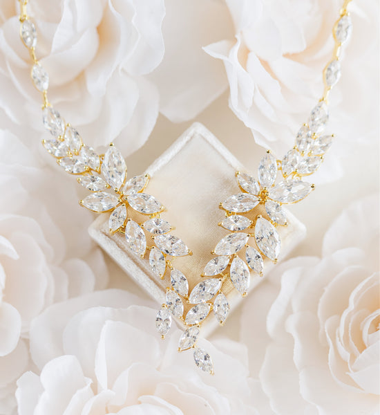 Load image into Gallery viewer, gold wedding jewelry set
