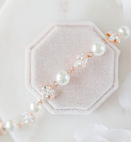 pearl bridal bracelet