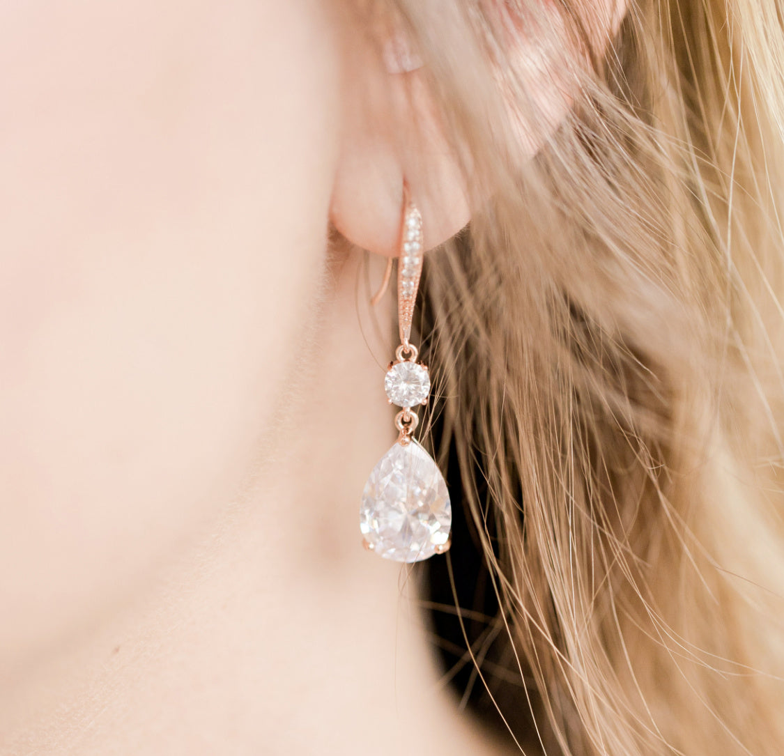 Teardrop Bride Earring Teardrop Bride Earring