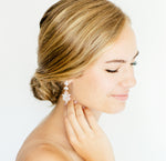 drop bridal earrings